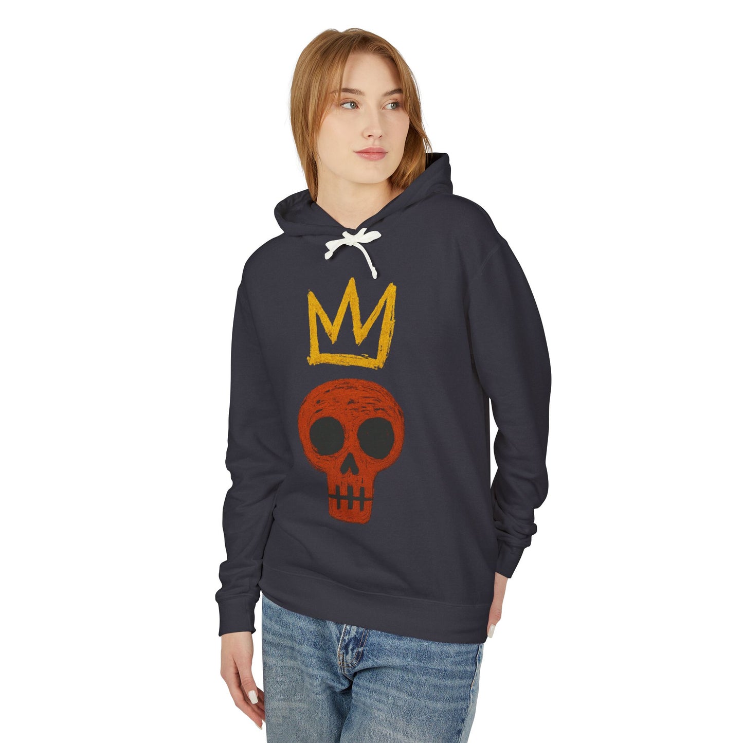 Skull & Crown Hoodie — Street Art Graphic Pullover
