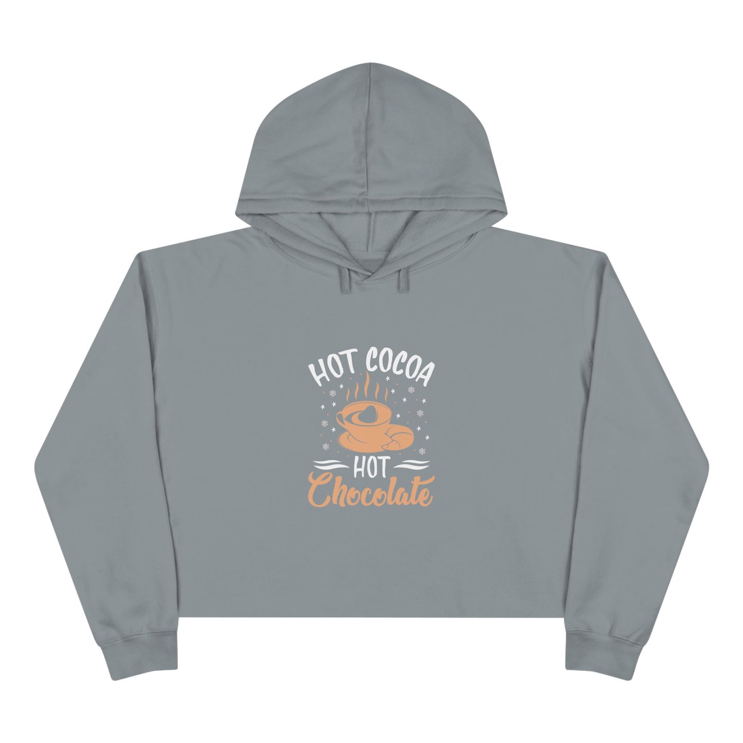 Hot Cocoa Crop Hoodie