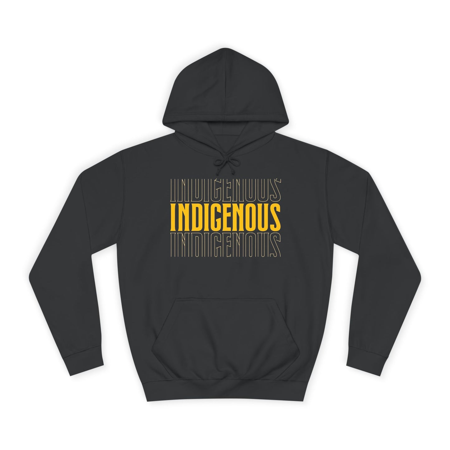 Yellow Indigenous Hoodie