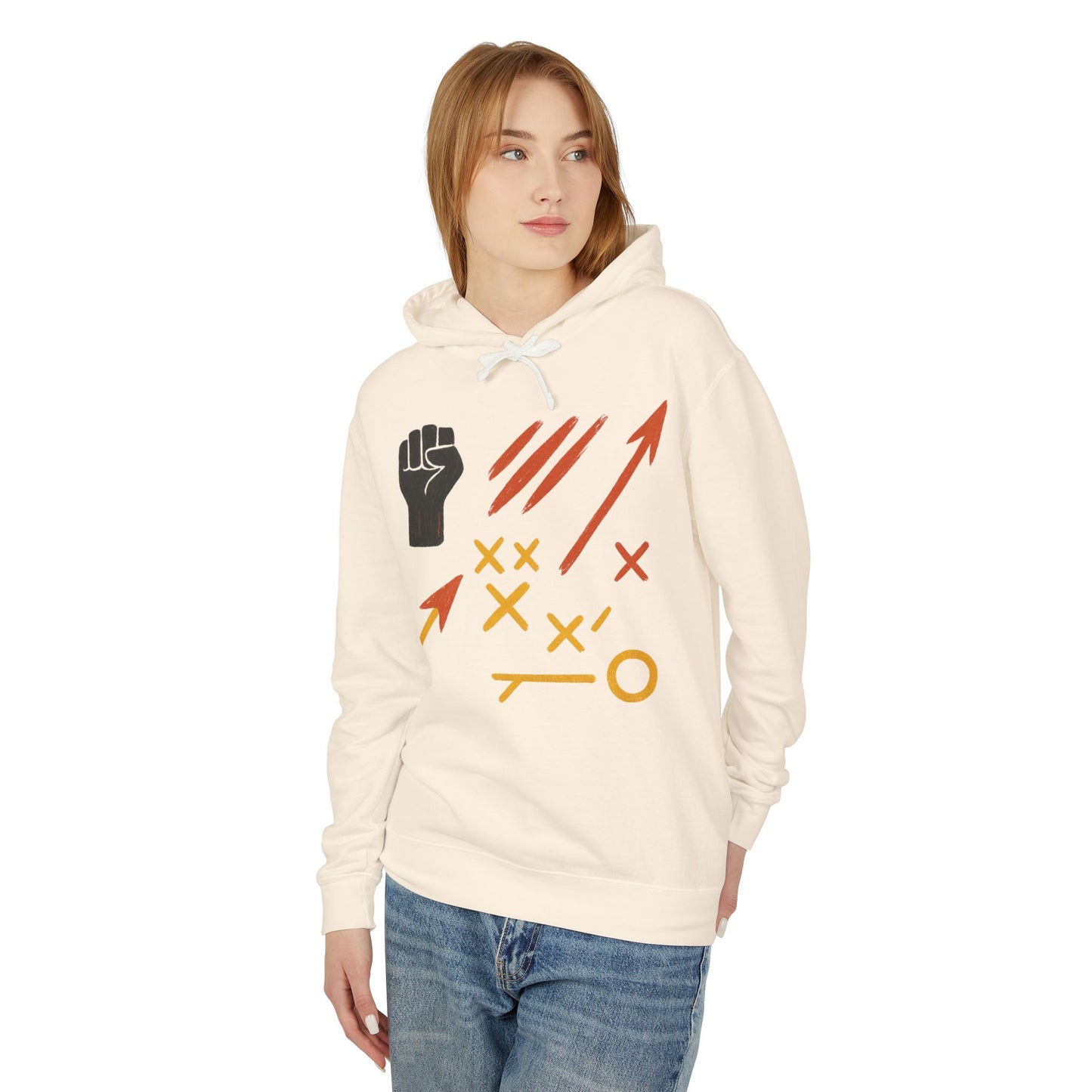 Tactics Hoodie — Arrow Playbook Graphic Hooded Sweatshirt