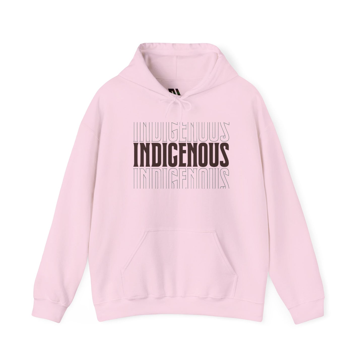 Dark Brown Indigenous Hoodie