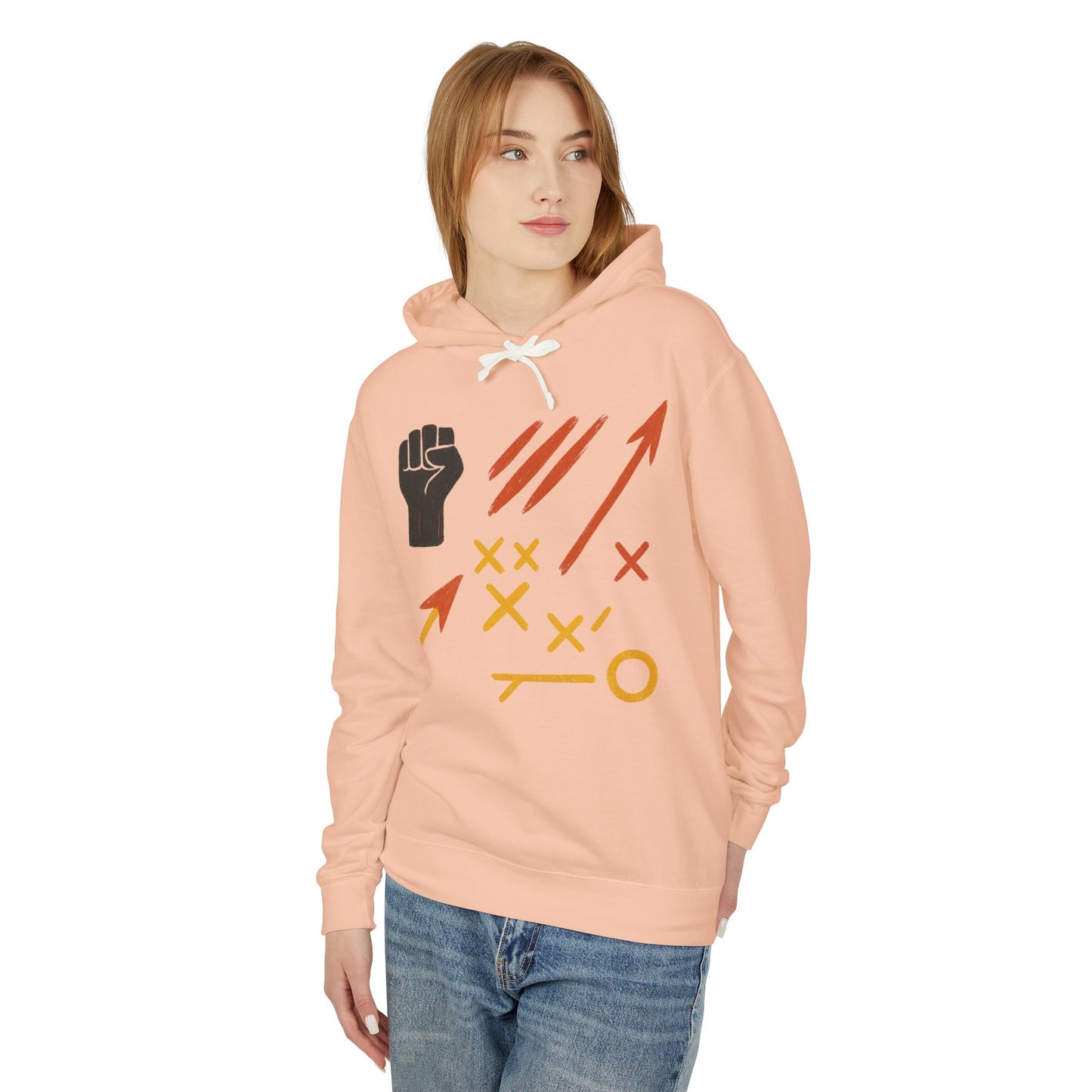 Tactics Hoodie — Arrow Playbook Graphic Hooded Sweatshirt