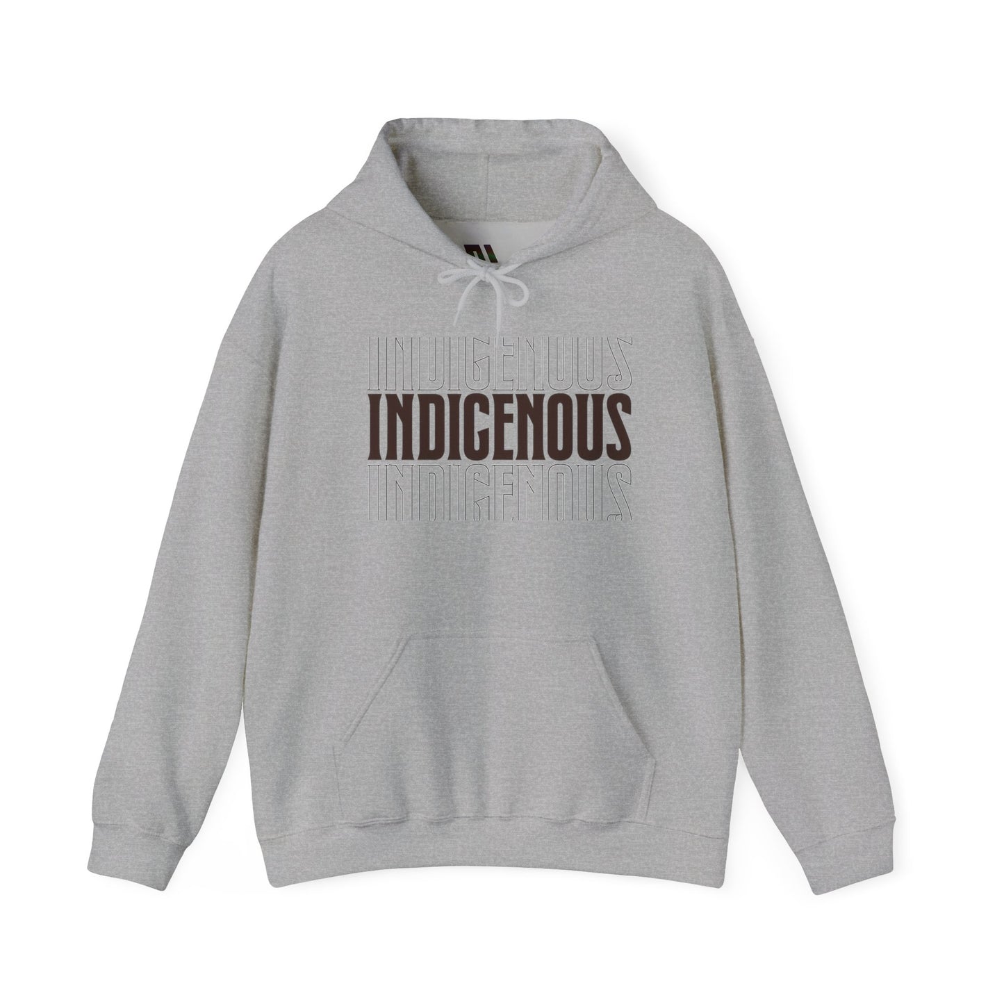 Dark Brown Indigenous Hoodie