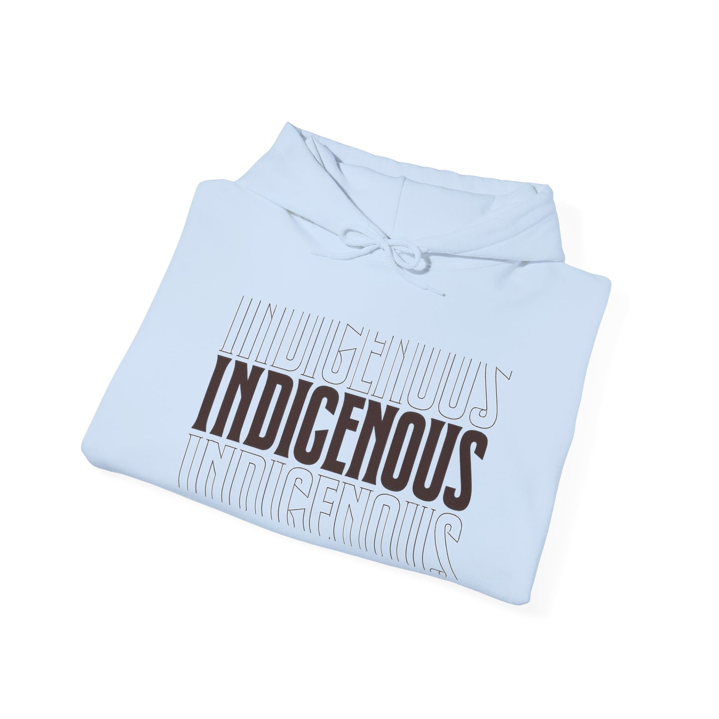 Dark Brown Indigenous Hoodie
