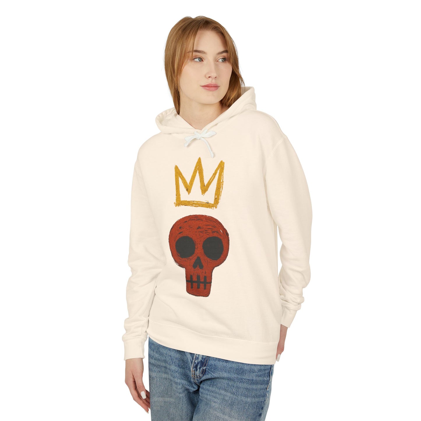 Skull & Crown Hoodie — Street Art Graphic Pullover