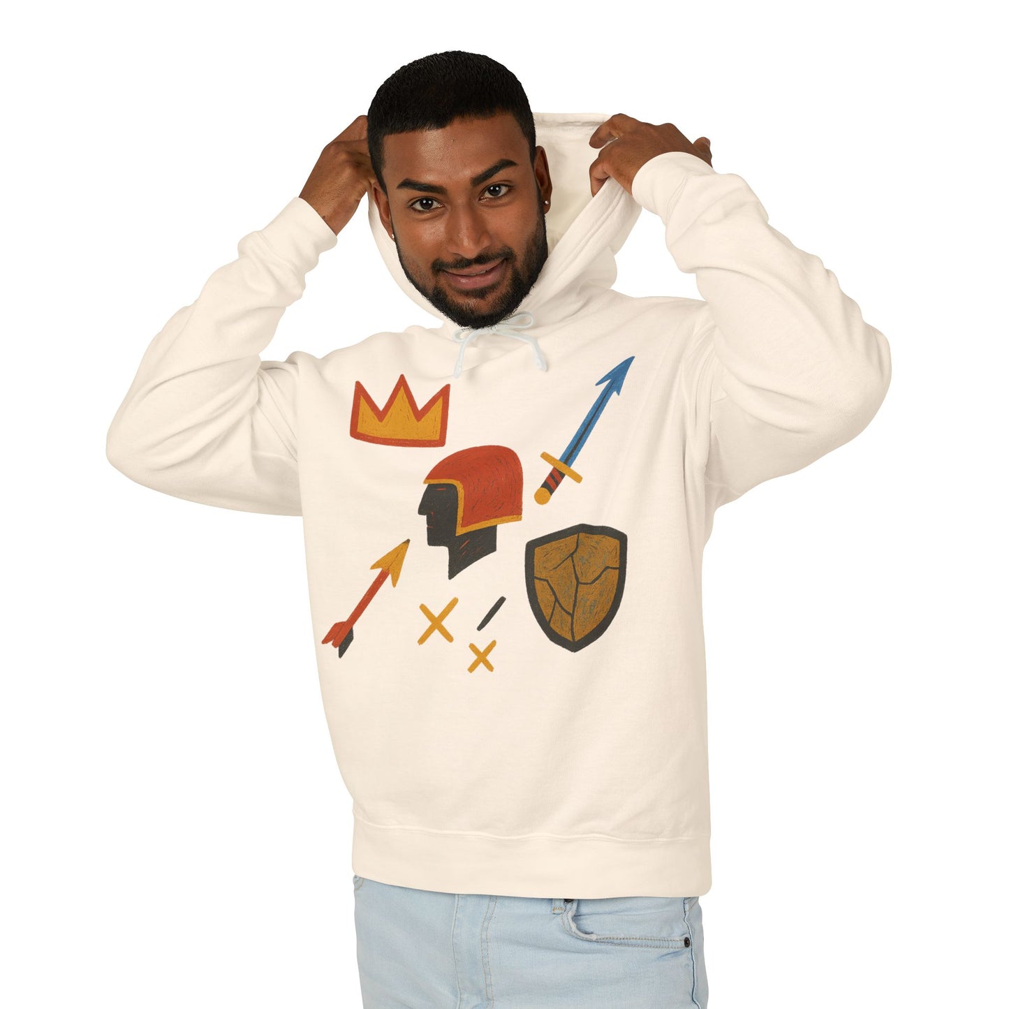 Unisex Lightweight Hooded Sweatshirt