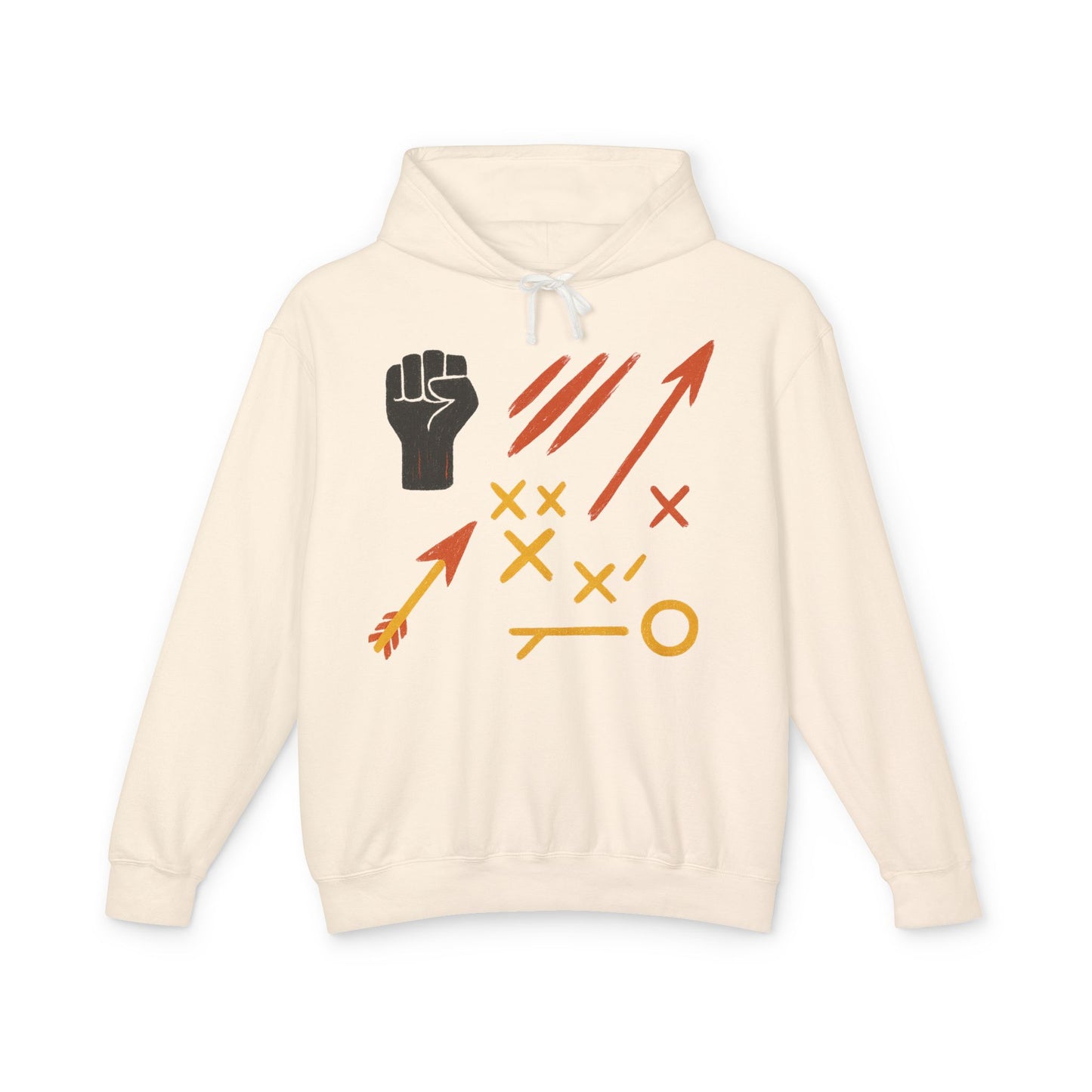 Tactics Hoodie — Arrow Playbook Graphic Hooded Sweatshirt