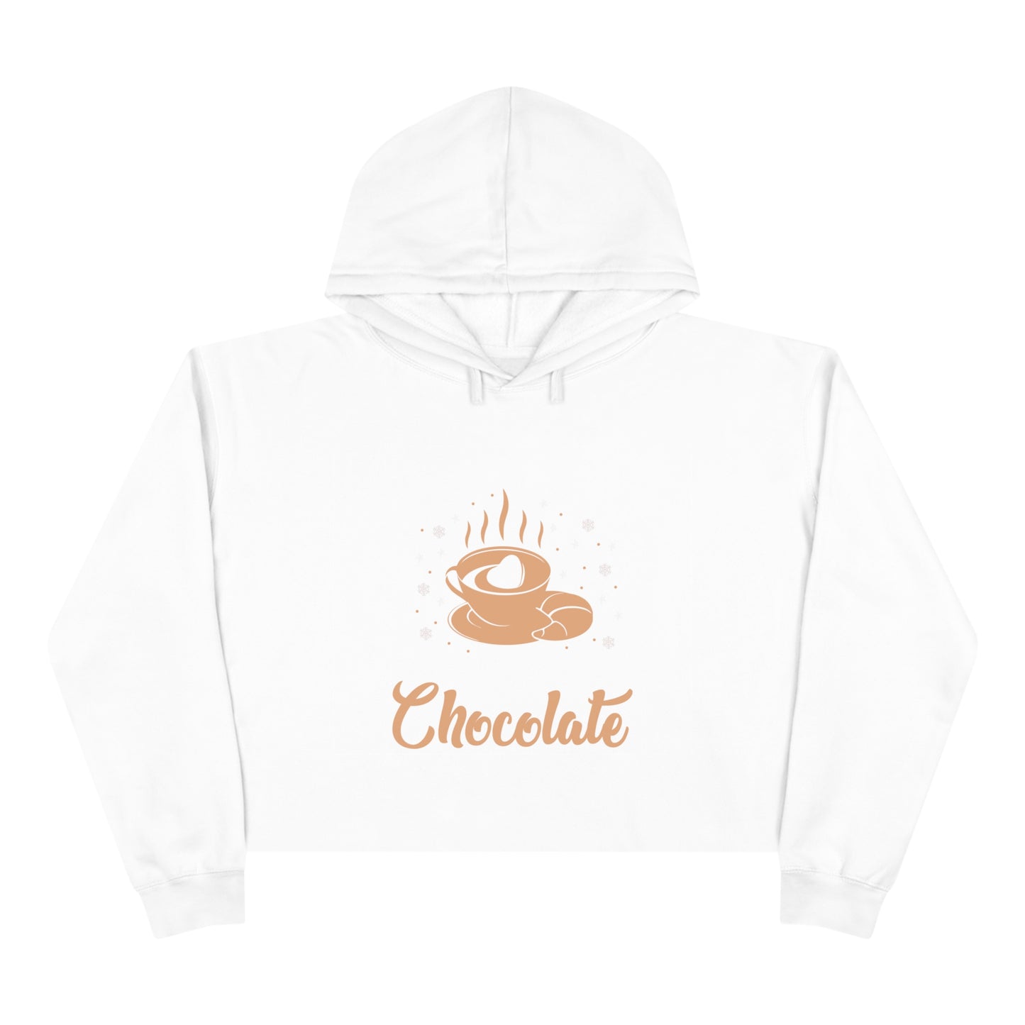 Hot Cocoa Crop Hoodie