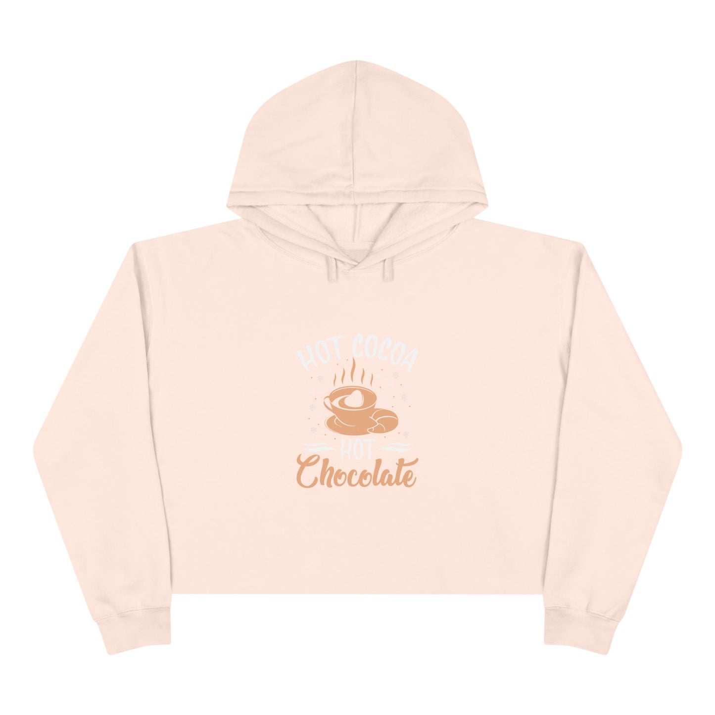 Hot Cocoa Crop Hoodie
