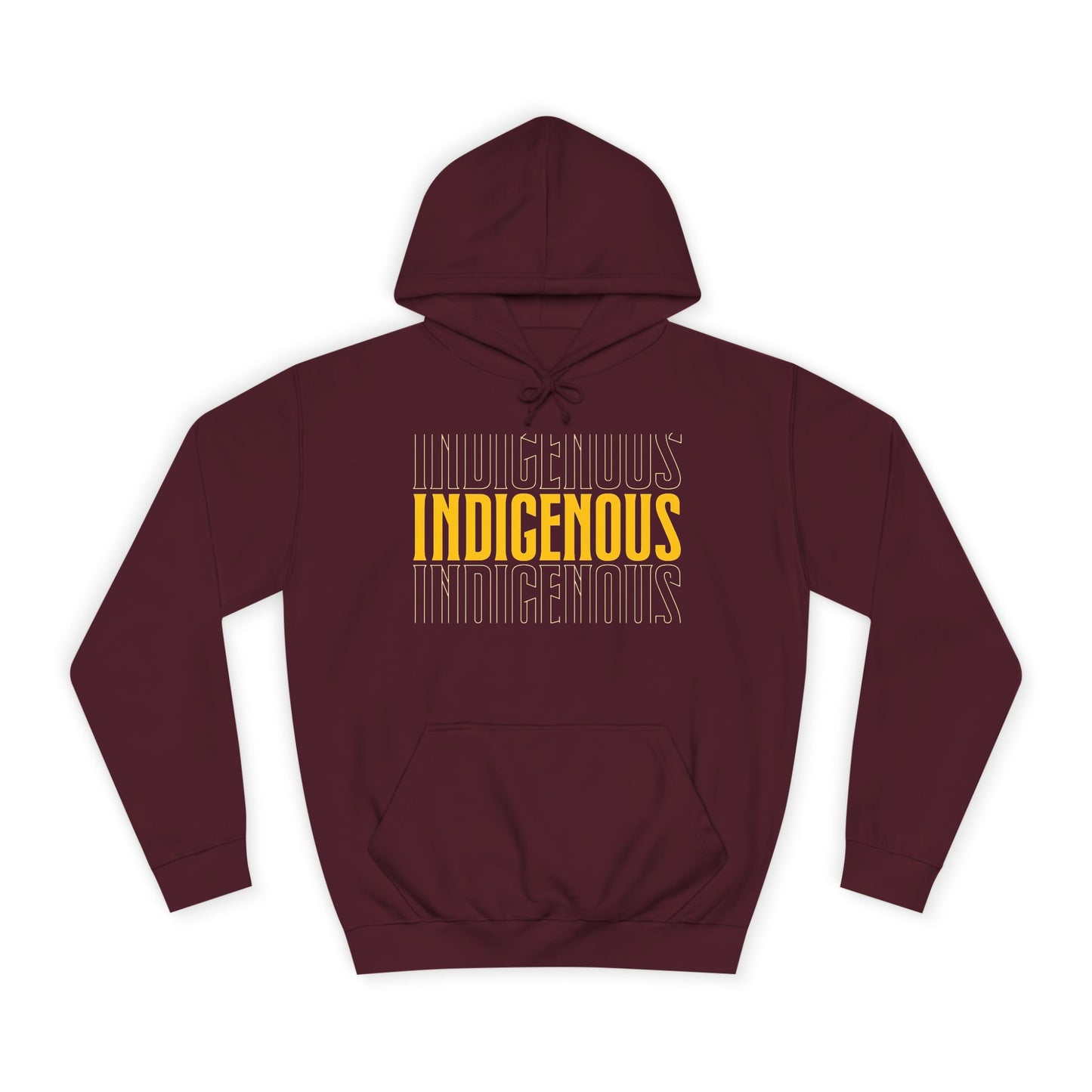 Yellow Indigenous Hoodie