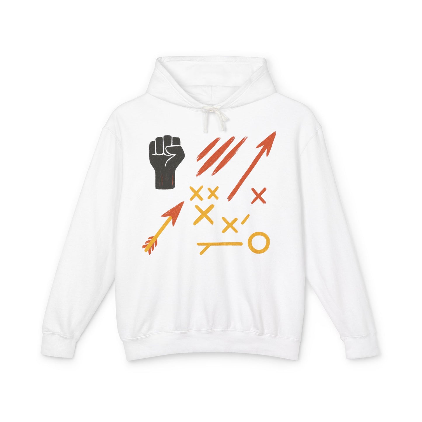 Tactics Hoodie — Arrow Playbook Graphic Hooded Sweatshirt