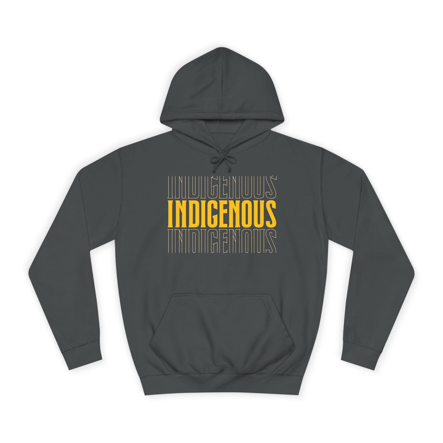Yellow Indigenous Hoodie