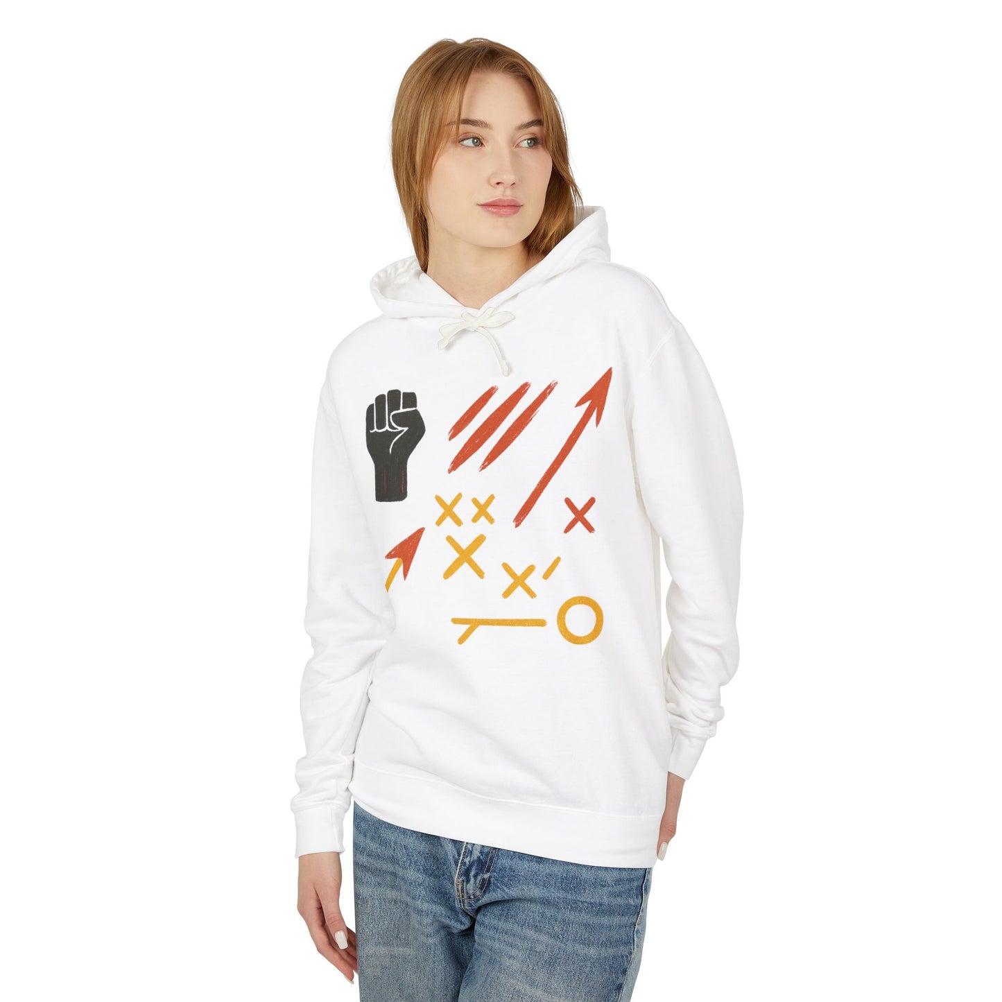 Tactics Hoodie — Arrow Playbook Graphic Hooded Sweatshirt