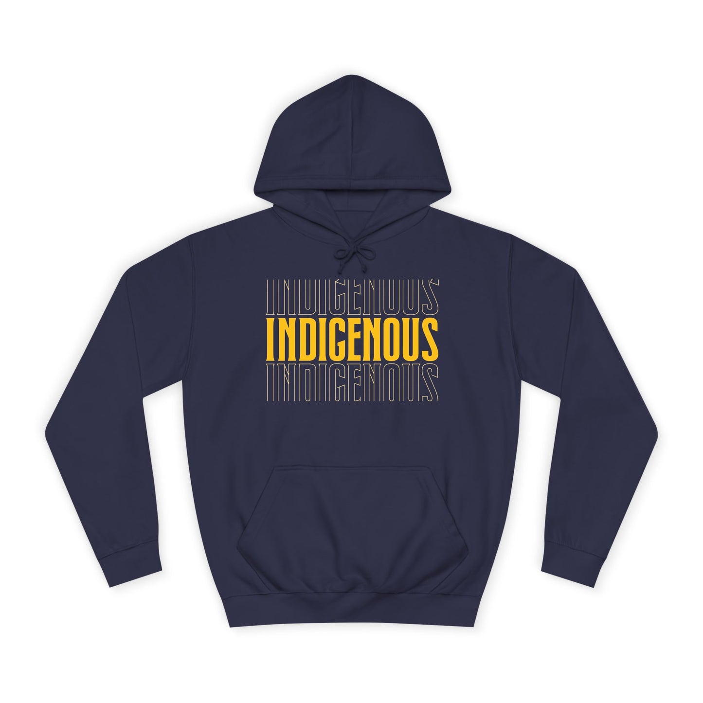 Yellow Indigenous Hoodie