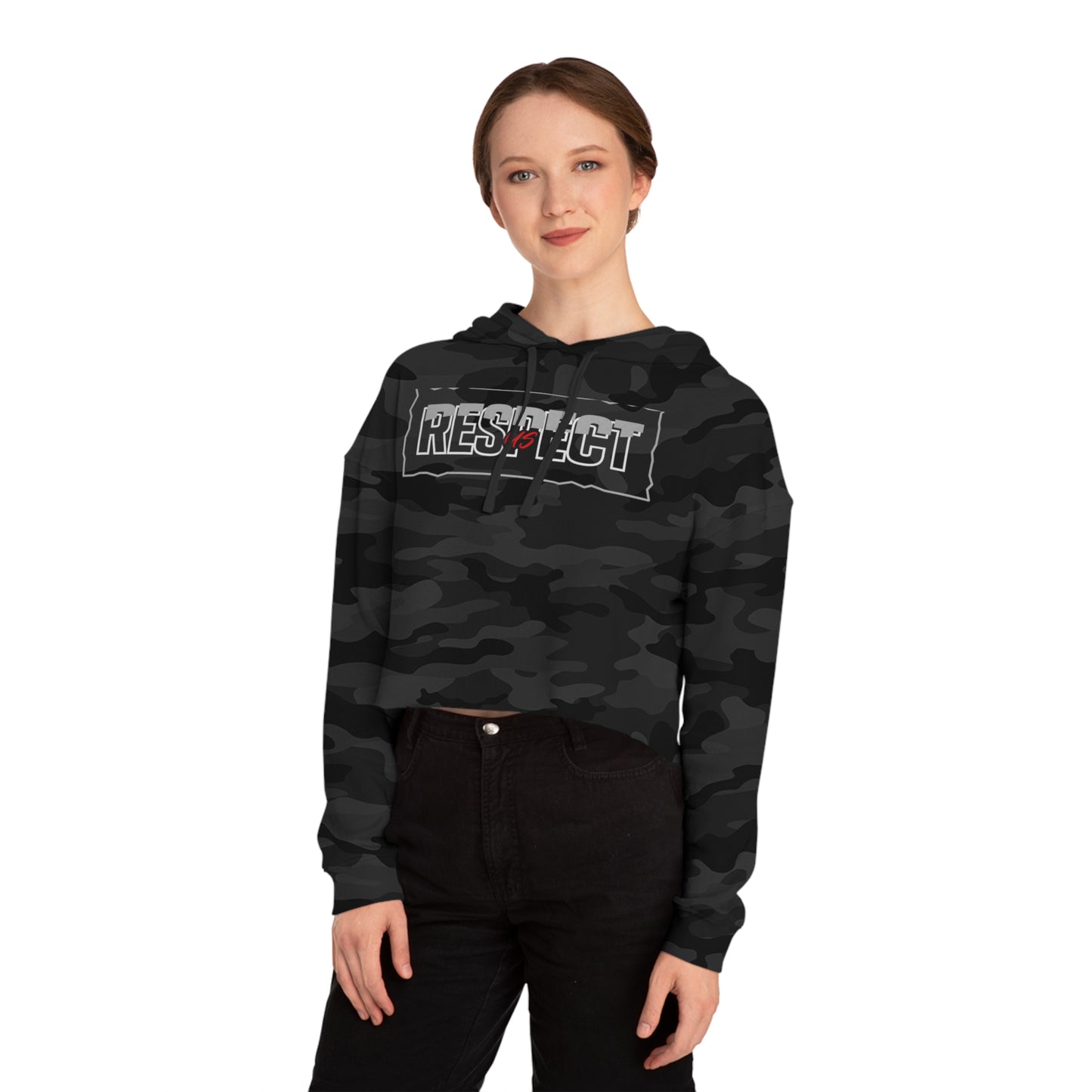 Women’s Respect Cropped Hoodie