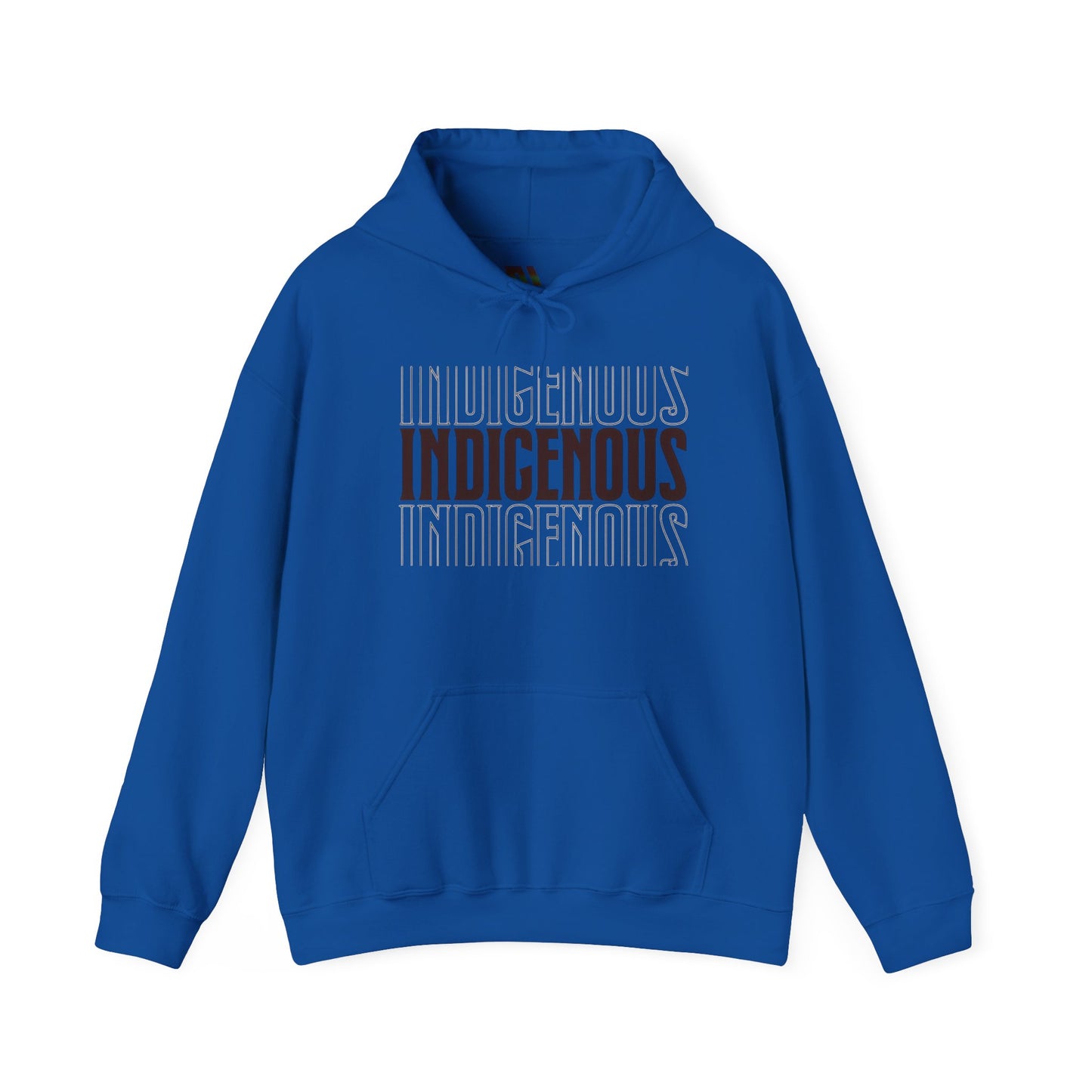 Dark Brown Indigenous Hoodie
