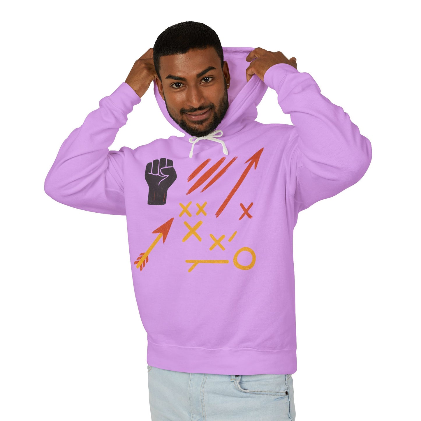 Tactics Hoodie — Arrow Playbook Graphic Hooded Sweatshirt