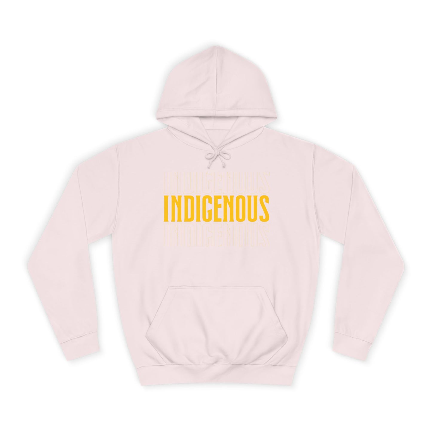 Yellow Indigenous Hoodie
