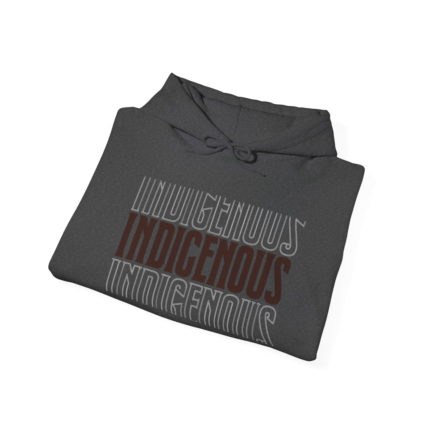 Dark Brown Indigenous Hoodie