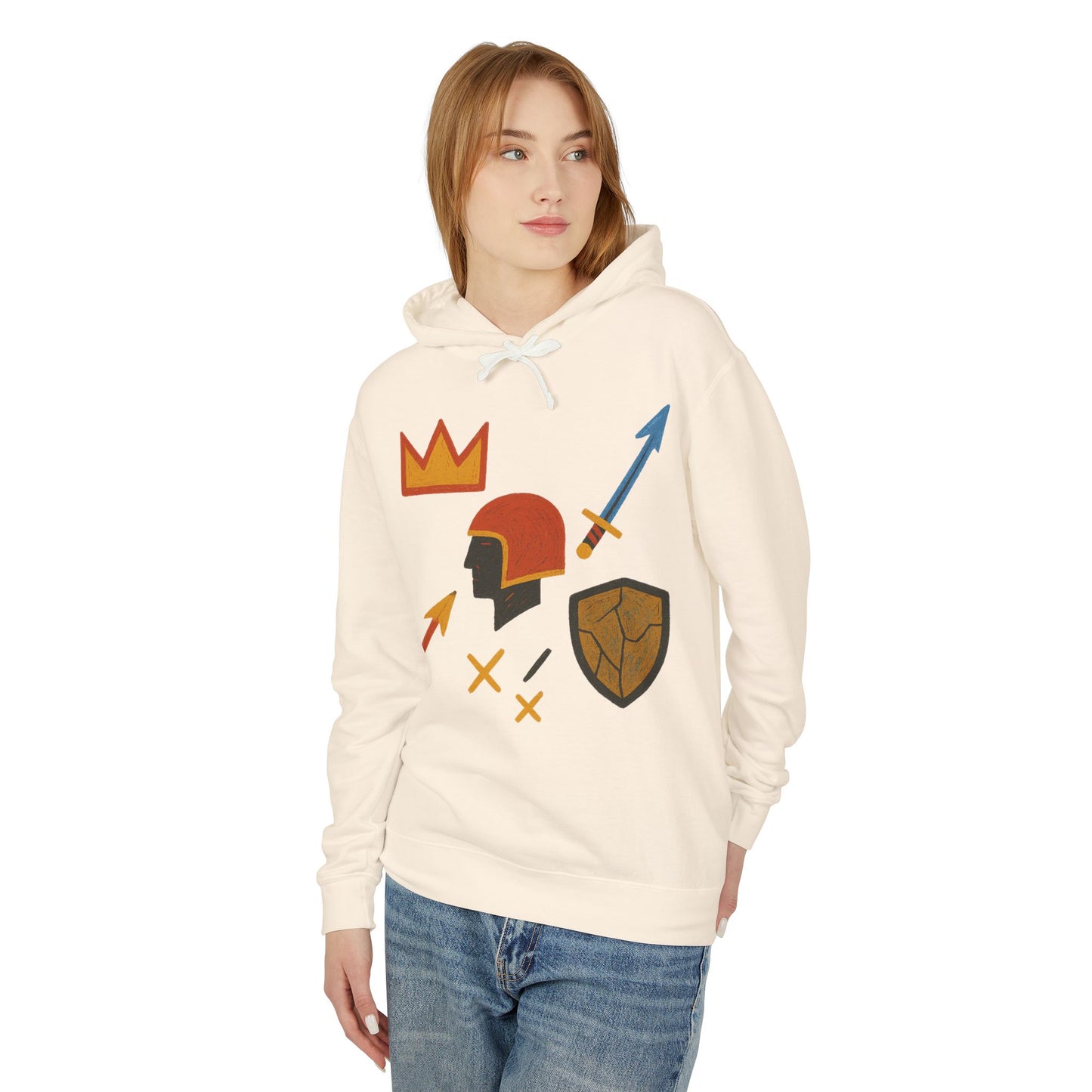 Unisex Lightweight Hooded Sweatshirt