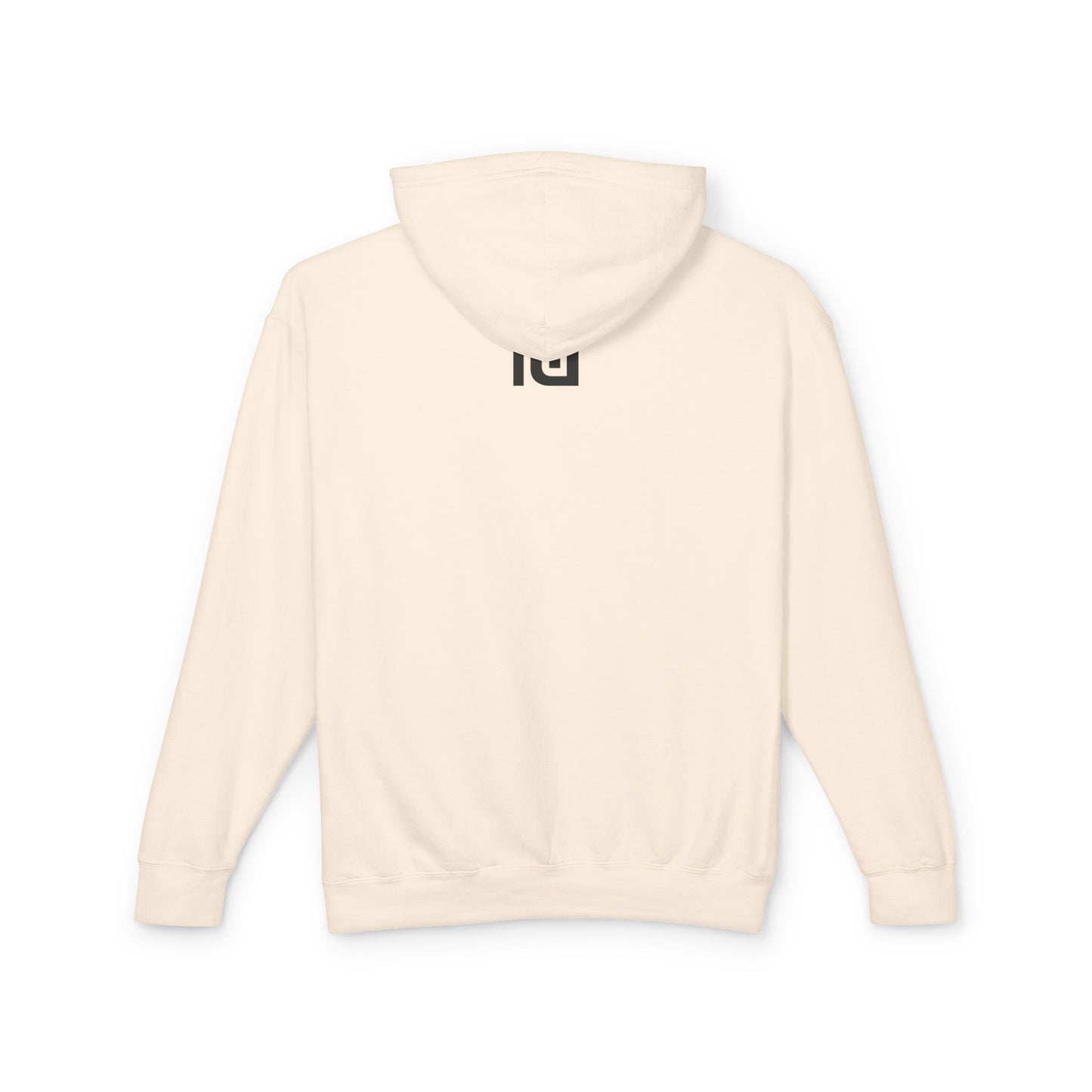 Skull Cross Minimal Hoodie — Gothic Red Skull Graphic Sweatshirt