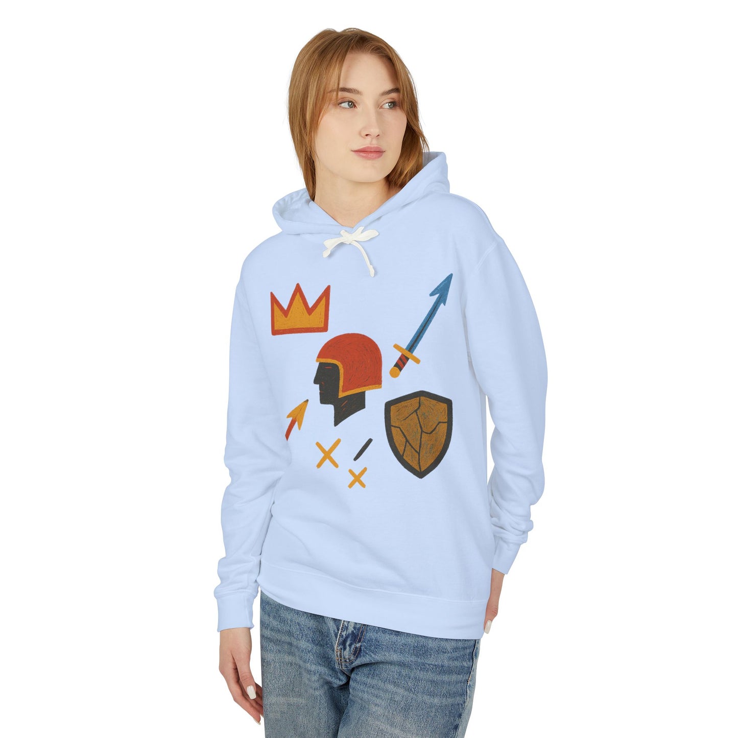 Unisex Lightweight Hooded Sweatshirt