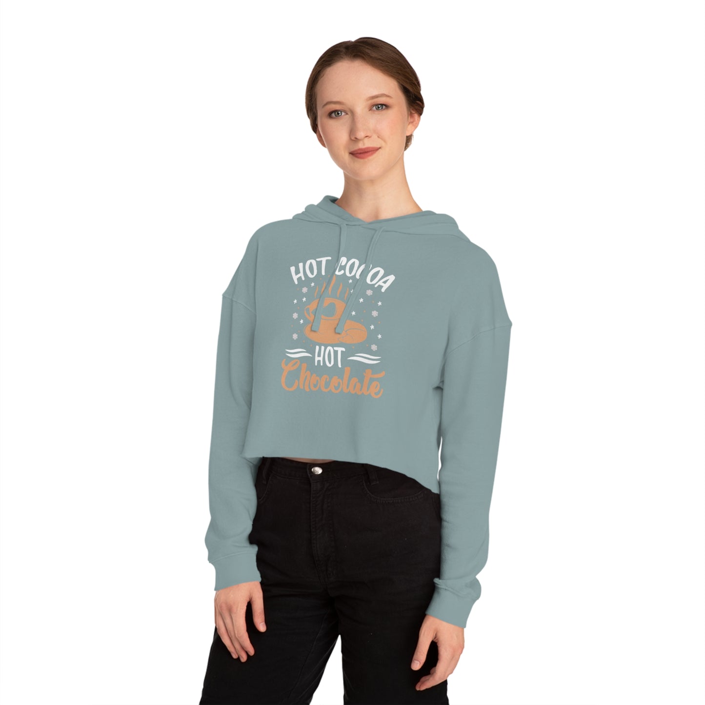 Women’s Hot Chocolate Cropped Hoodie