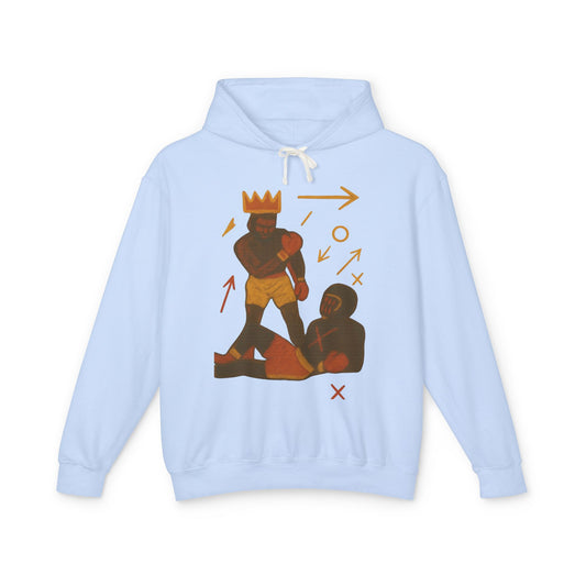 Hoodie — 'King Move' Graphic Lightweight Hooded Sweatshirt