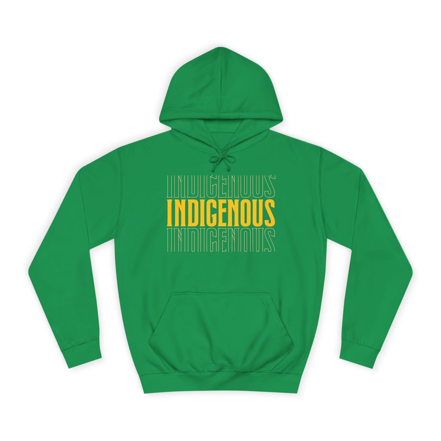 Yellow Indigenous Hoodie