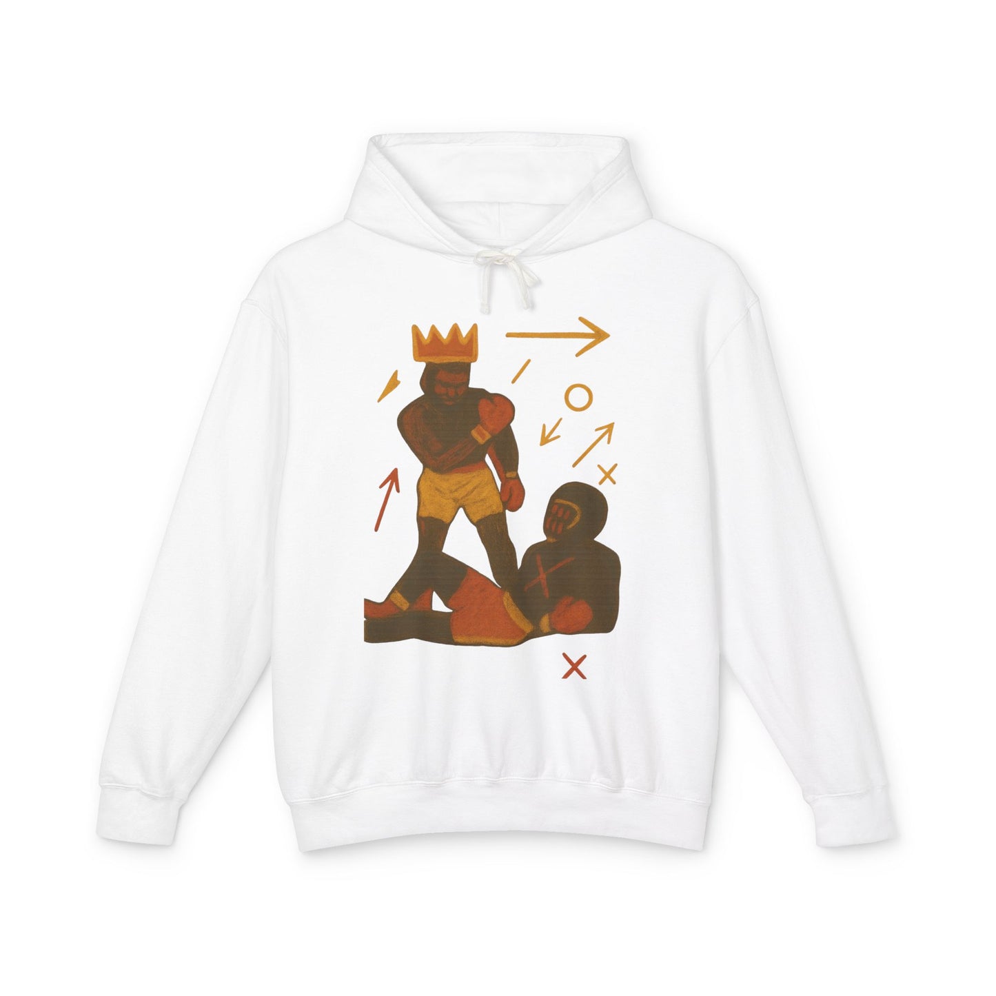 Hoodie — 'King Move' Graphic Lightweight Hooded Sweatshirt