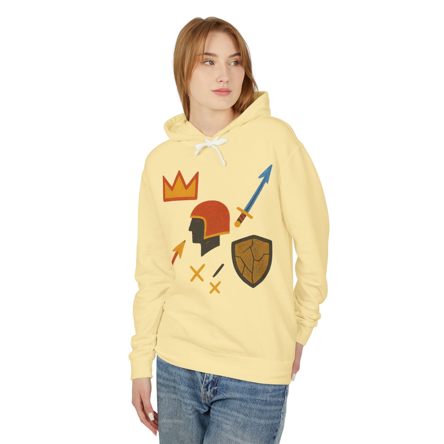 Unisex Lightweight Hooded Sweatshirt