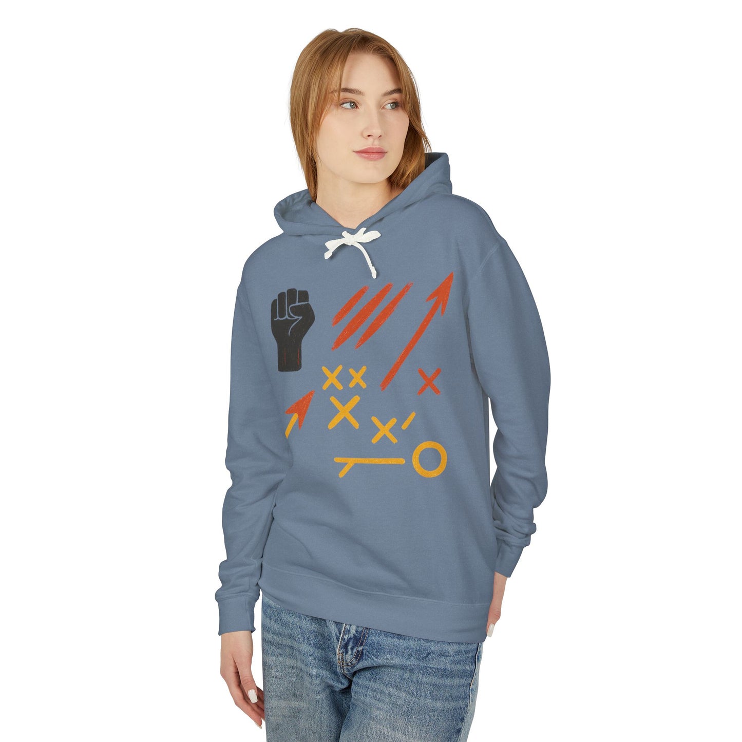 Tactics Hoodie — Arrow Playbook Graphic Hooded Sweatshirt