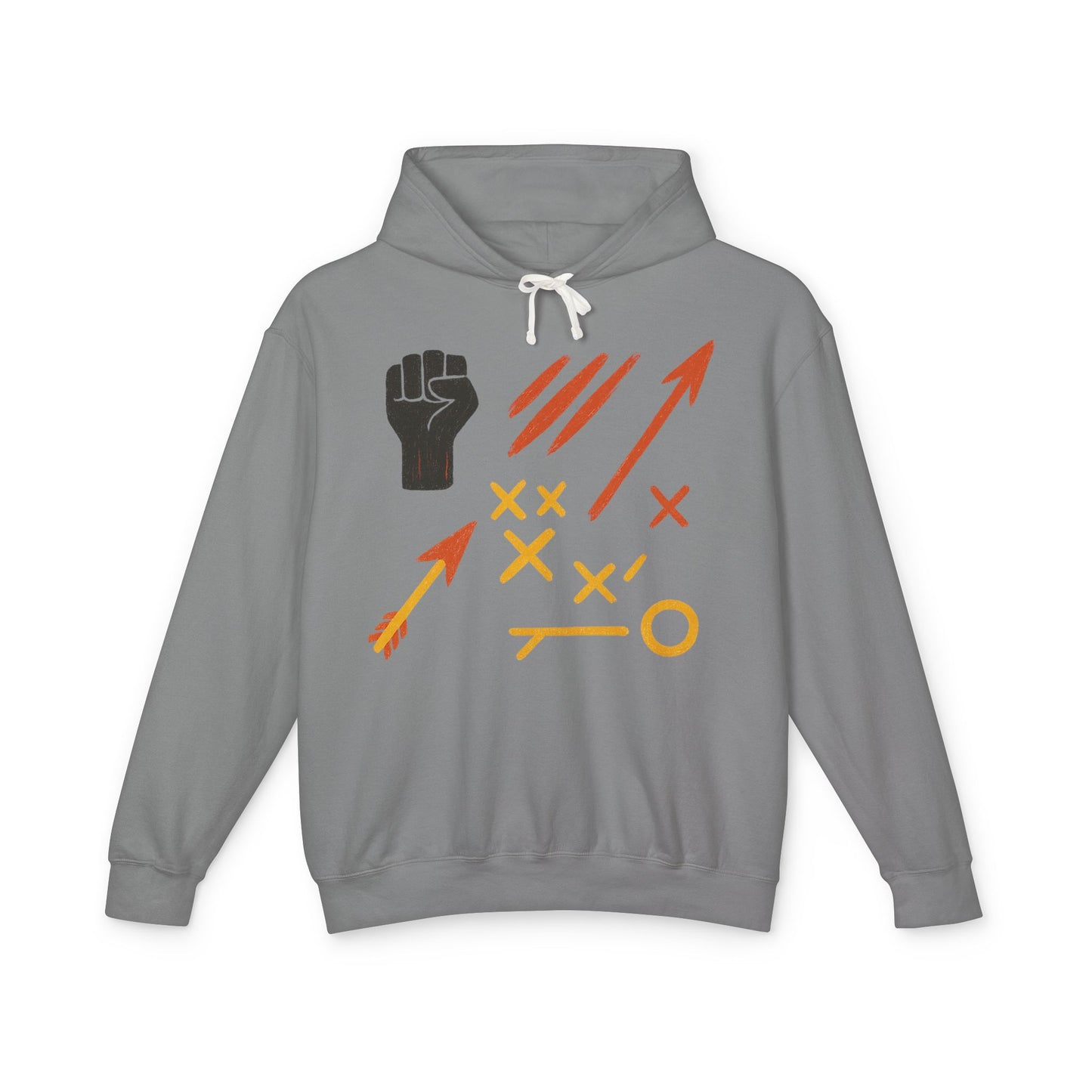 Tactics Hoodie — Arrow Playbook Graphic Hooded Sweatshirt