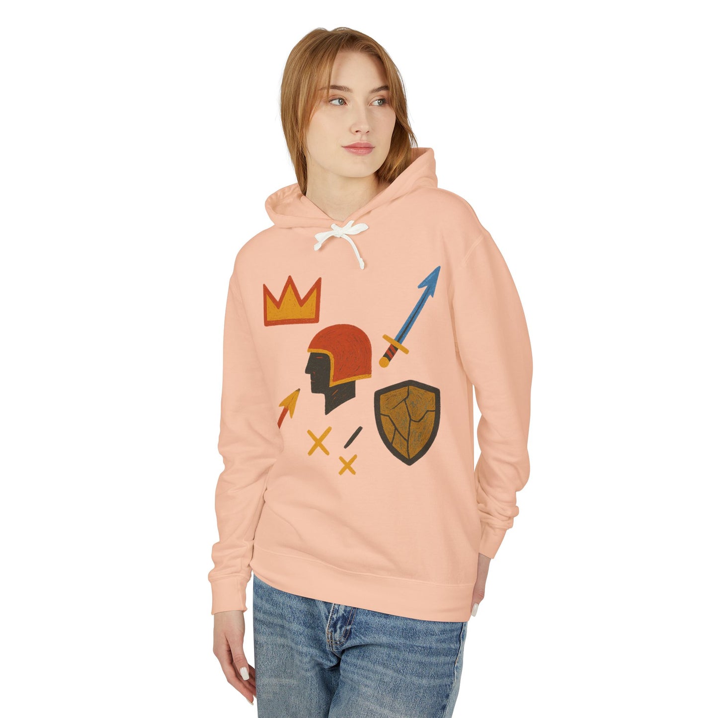 Unisex Lightweight Hooded Sweatshirt