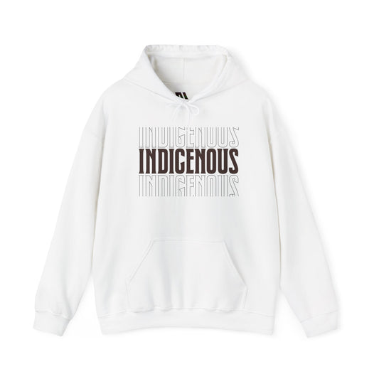 Dark Brown Indigenous Hoodie