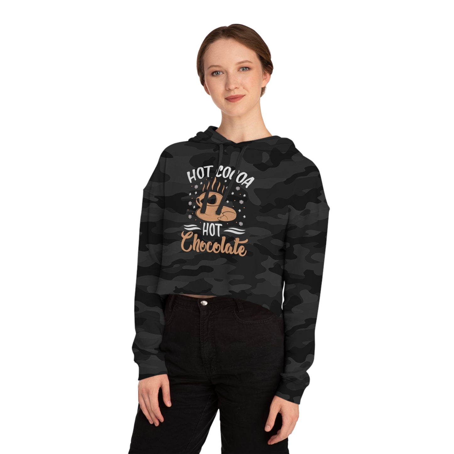 Women’s Hot Chocolate Cropped Hoodie