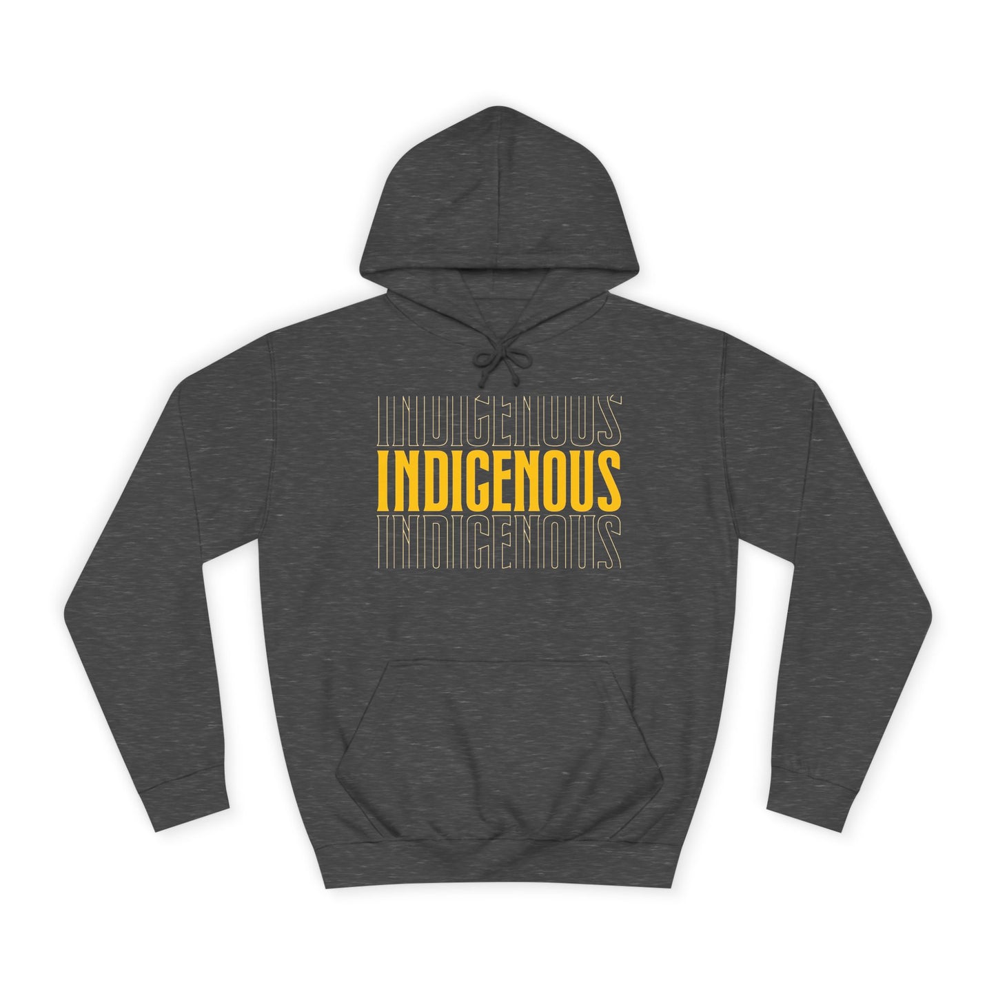 Yellow Indigenous Hoodie