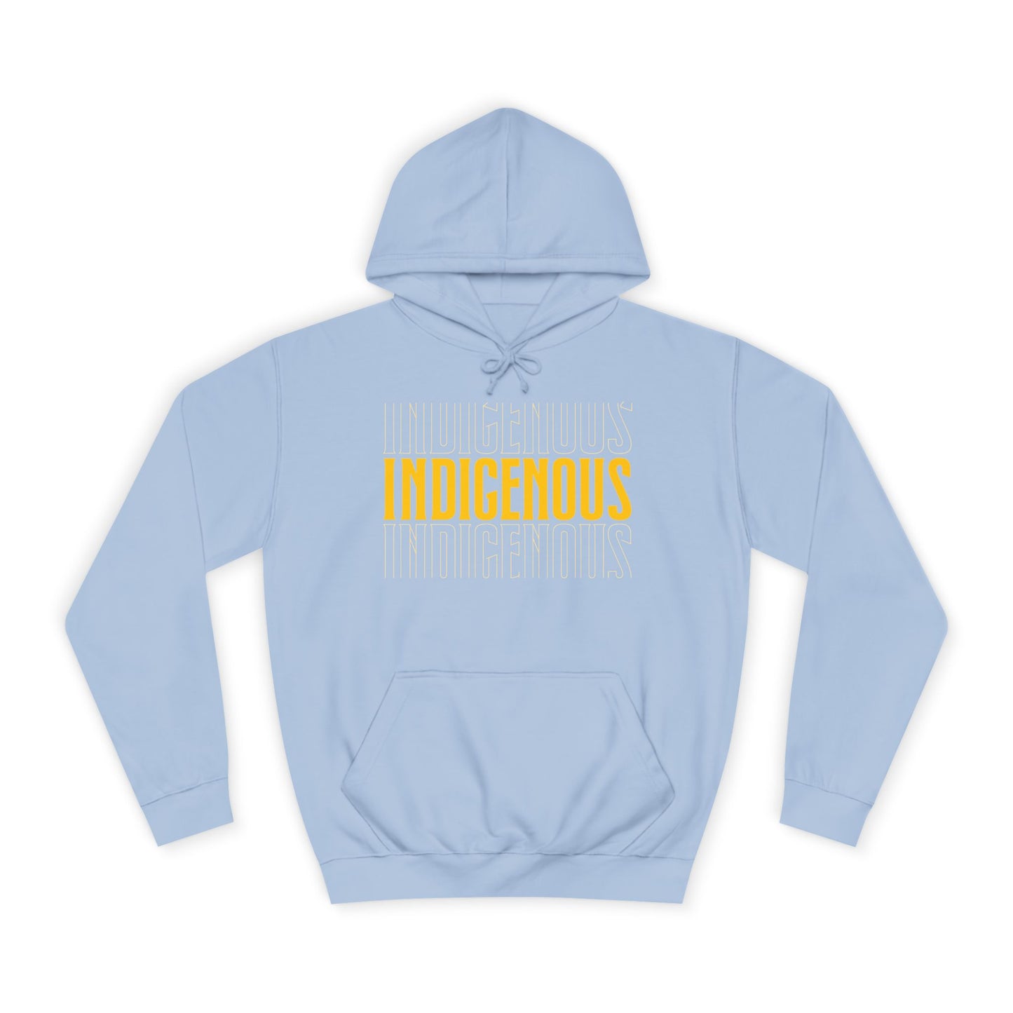 Yellow Indigenous Hoodie