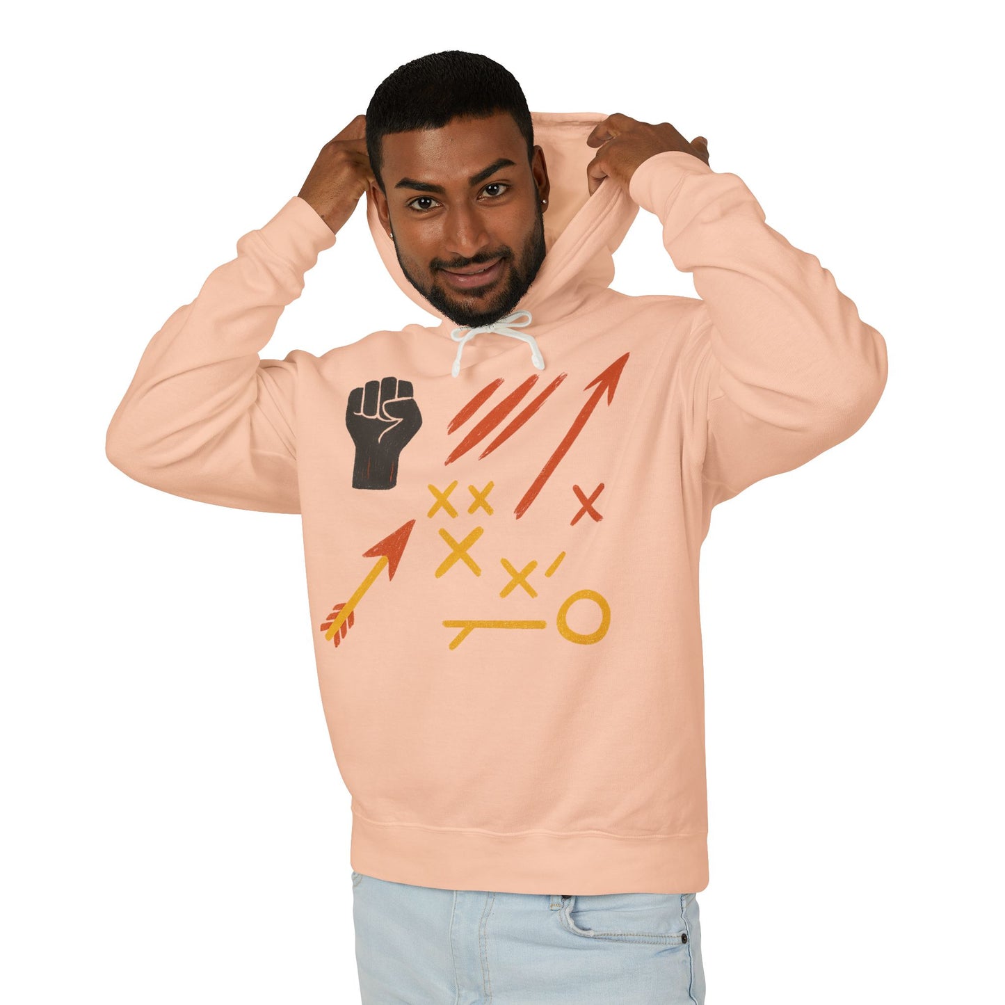 Tactics Hoodie — Arrow Playbook Graphic Hooded Sweatshirt