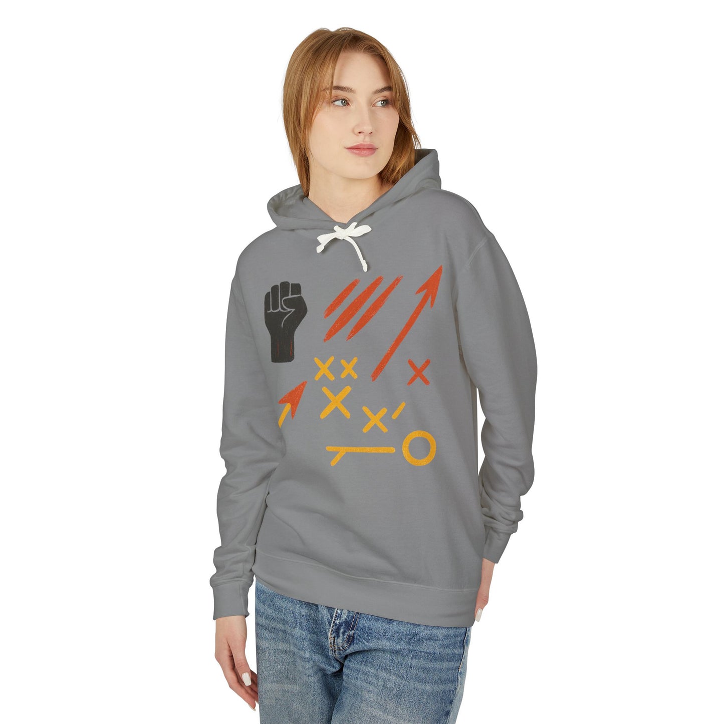 Tactics Hoodie — Arrow Playbook Graphic Hooded Sweatshirt