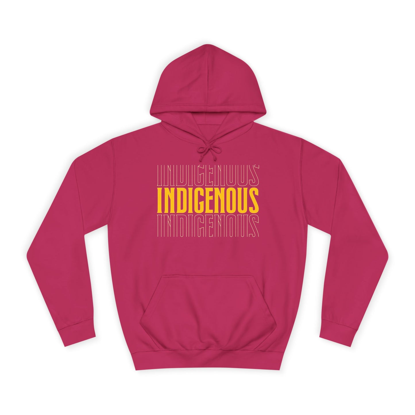 Yellow Indigenous Hoodie