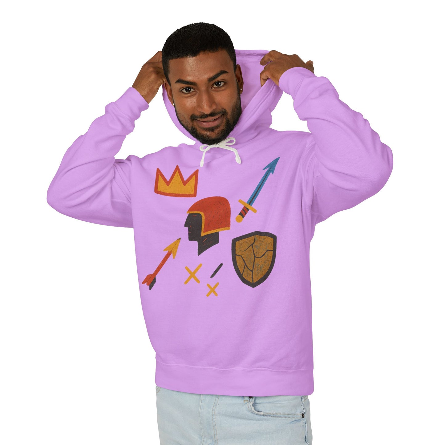 Unisex Lightweight Hooded Sweatshirt