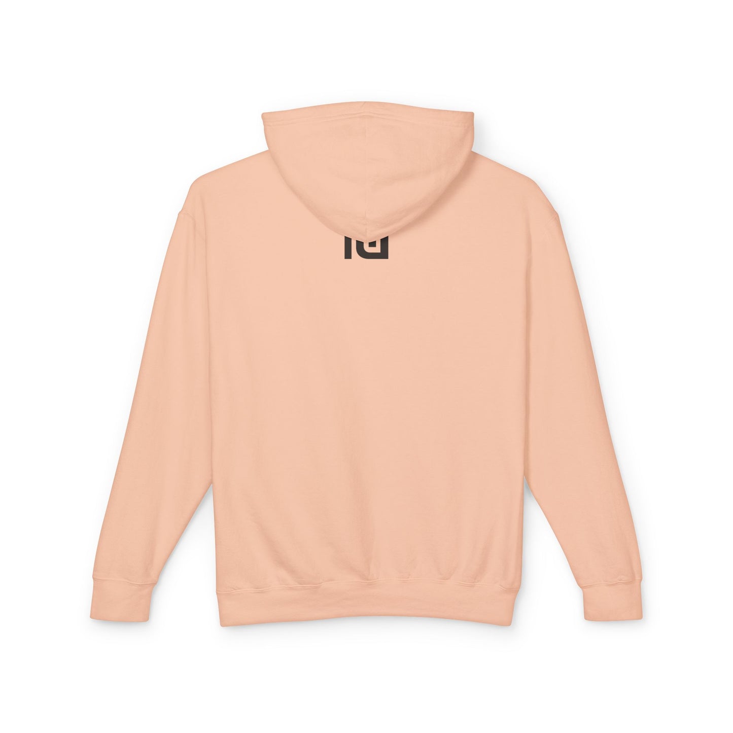 Skull Cross Minimal Hoodie — Gothic Red Skull Graphic Sweatshirt