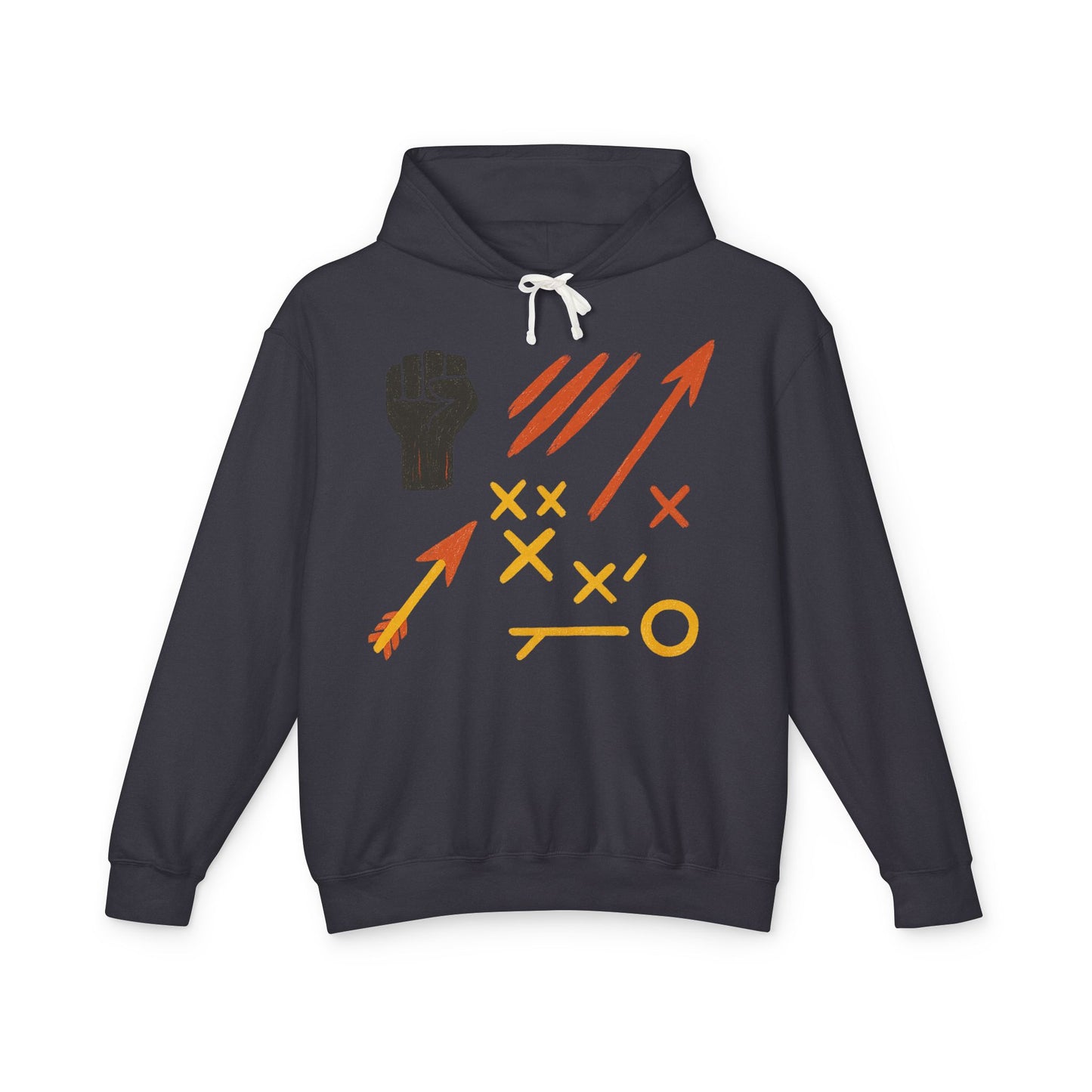 Tactics Hoodie — Arrow Playbook Graphic Hooded Sweatshirt