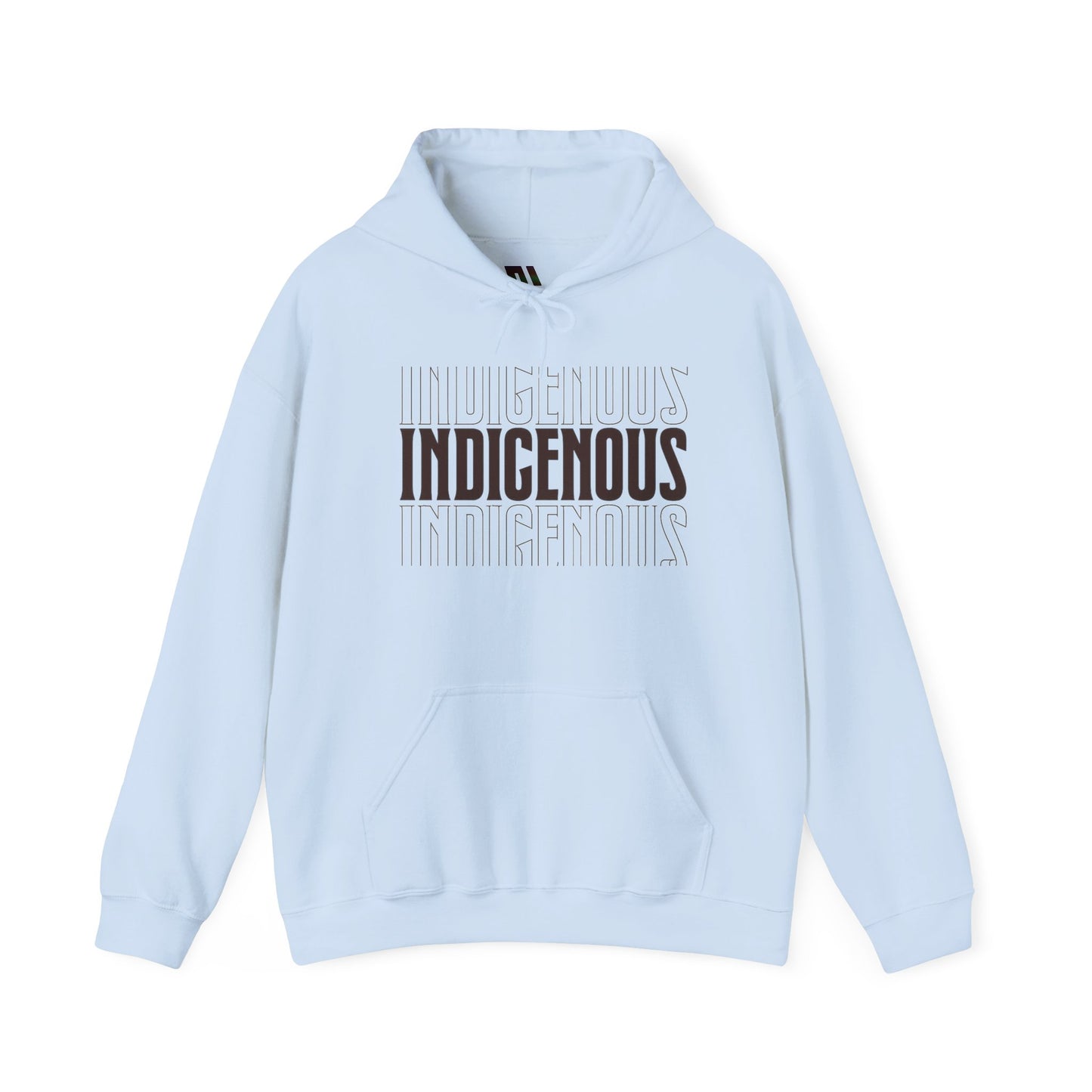 Dark Brown Indigenous Hoodie