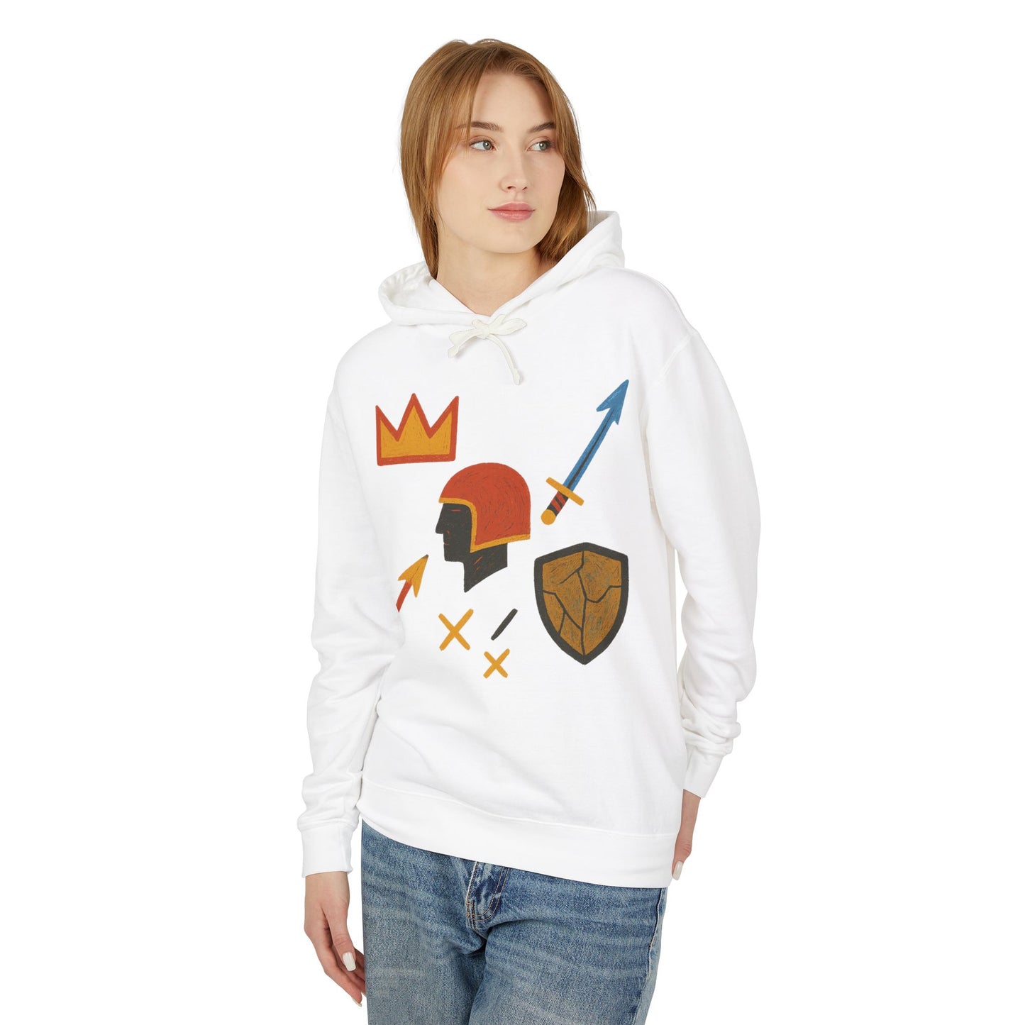 Unisex Lightweight Hooded Sweatshirt