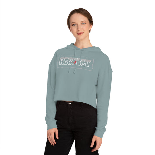 Women’s Respect Cropped Hoodie