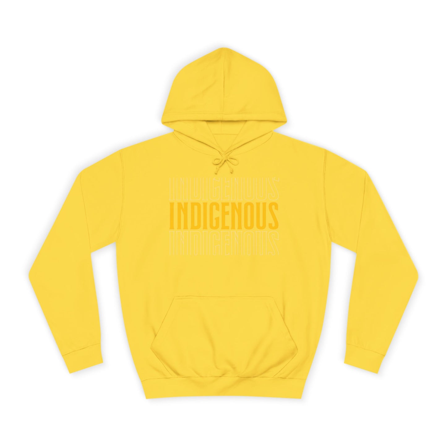 Yellow Indigenous Hoodie