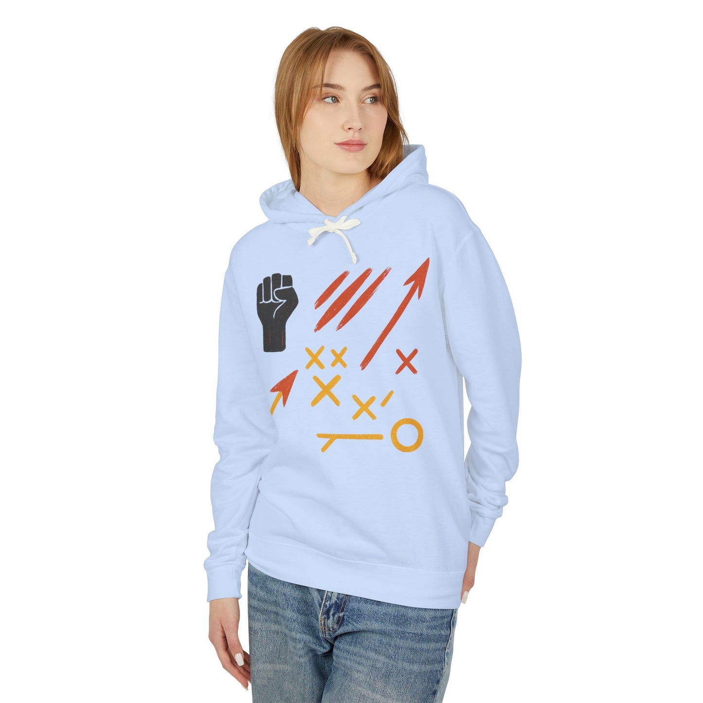 Tactics Hoodie — Arrow Playbook Graphic Hooded Sweatshirt