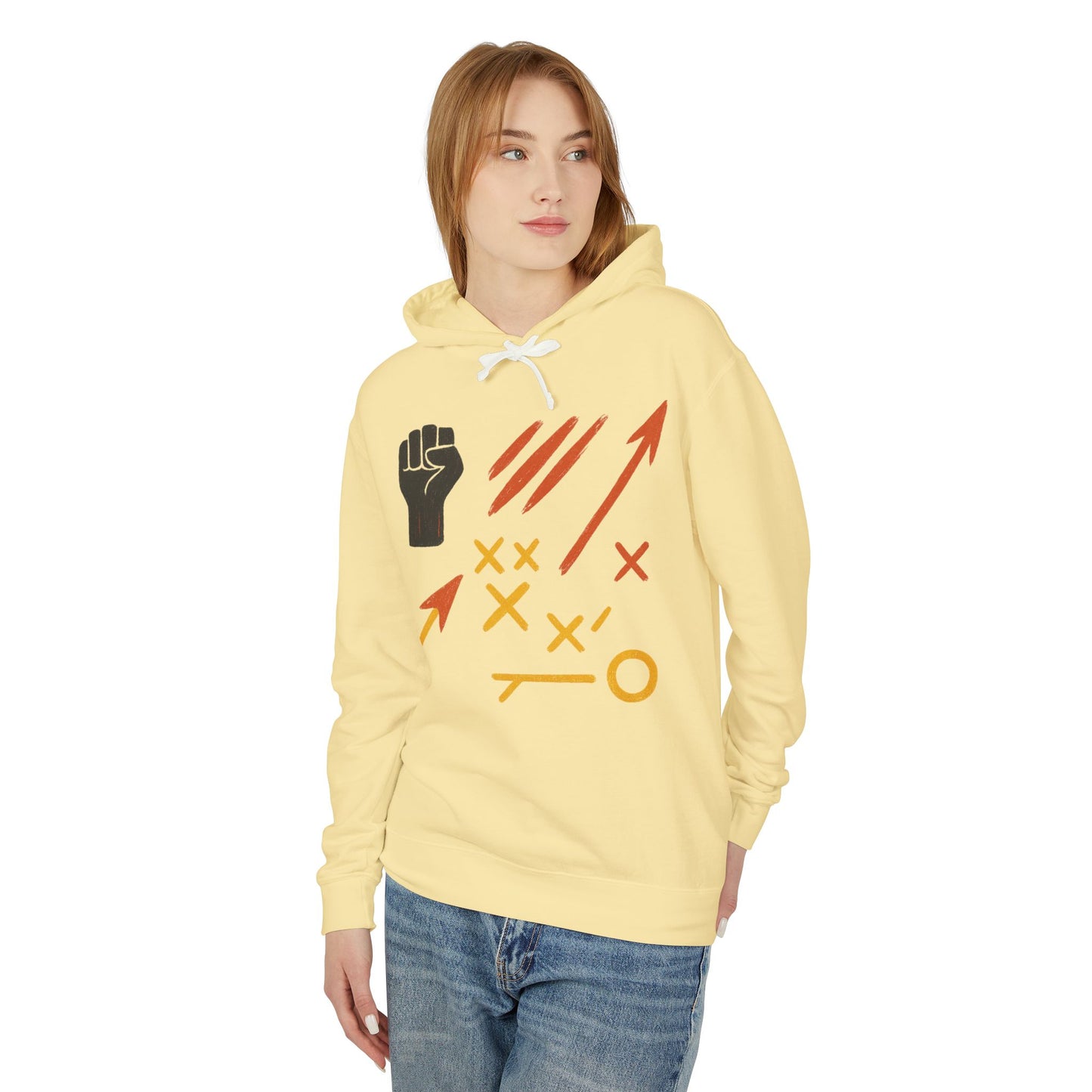 Tactics Hoodie — Arrow Playbook Graphic Hooded Sweatshirt